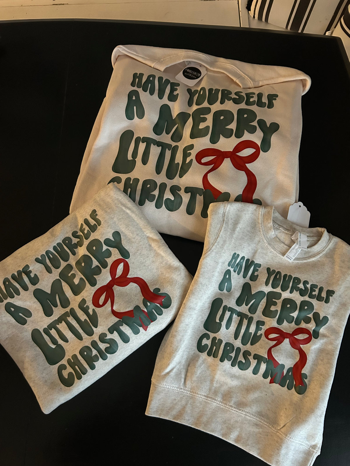 Merry Little Christmas Sweatshirt - Youth and Toddler