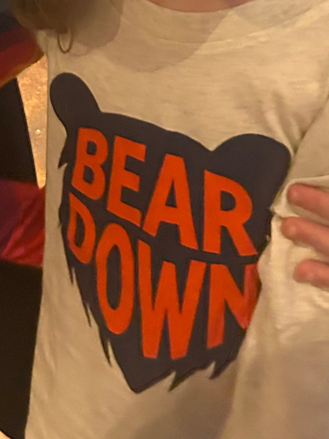 Bear Down Head Long Sleeve T-Shirt - Toddler and Youth