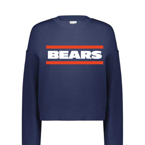 Ladies Crop Sweatshirt - BEARS line