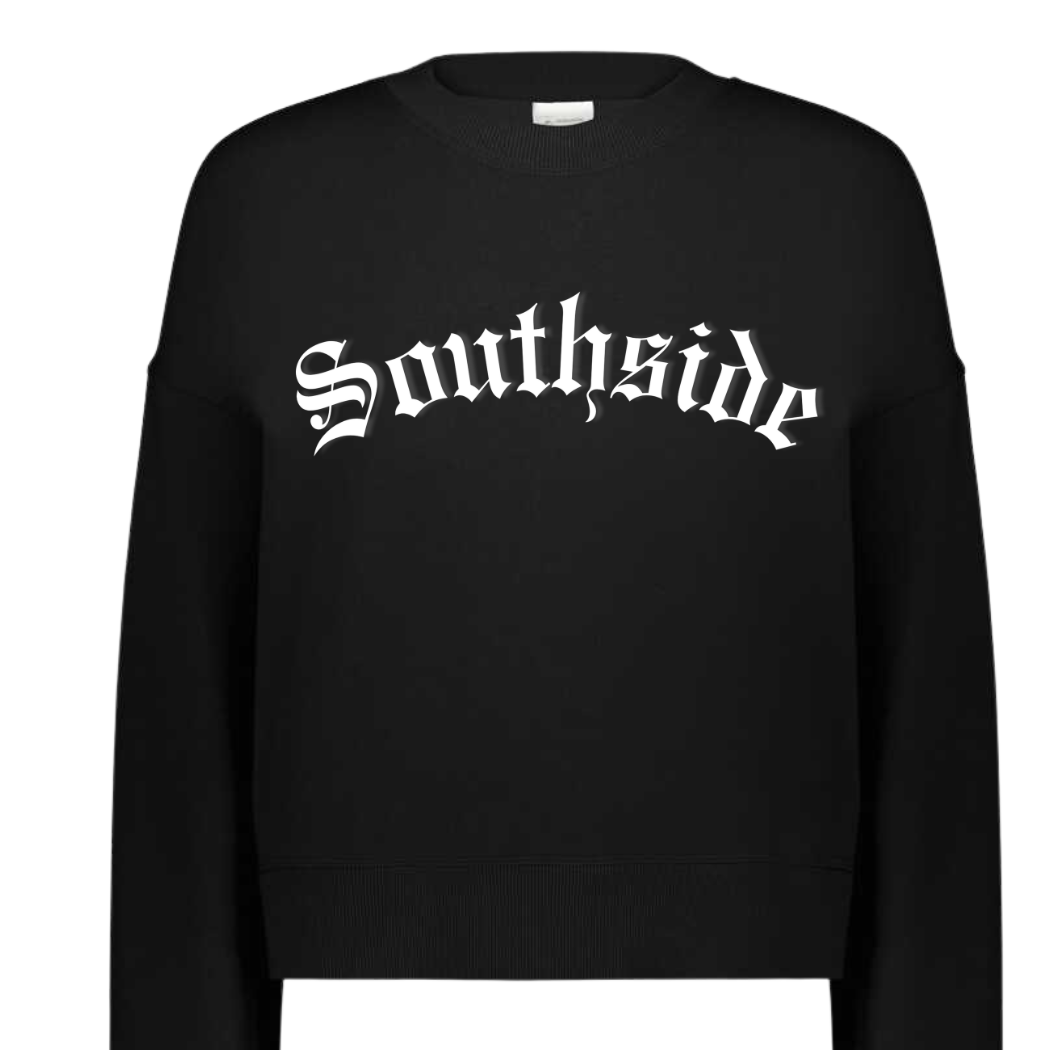 Southside Graphic - ADULT Crop Sweatshirt