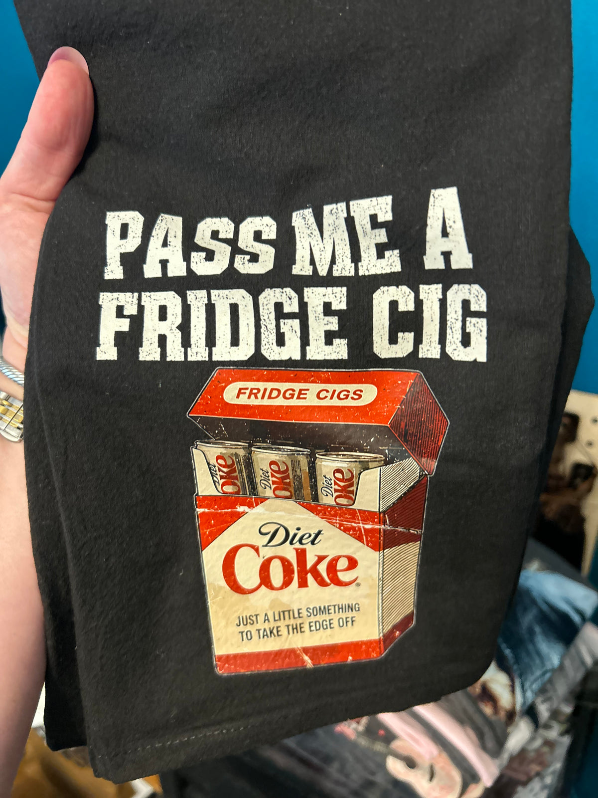 Pass Me a Fride Cig - Tea Towel