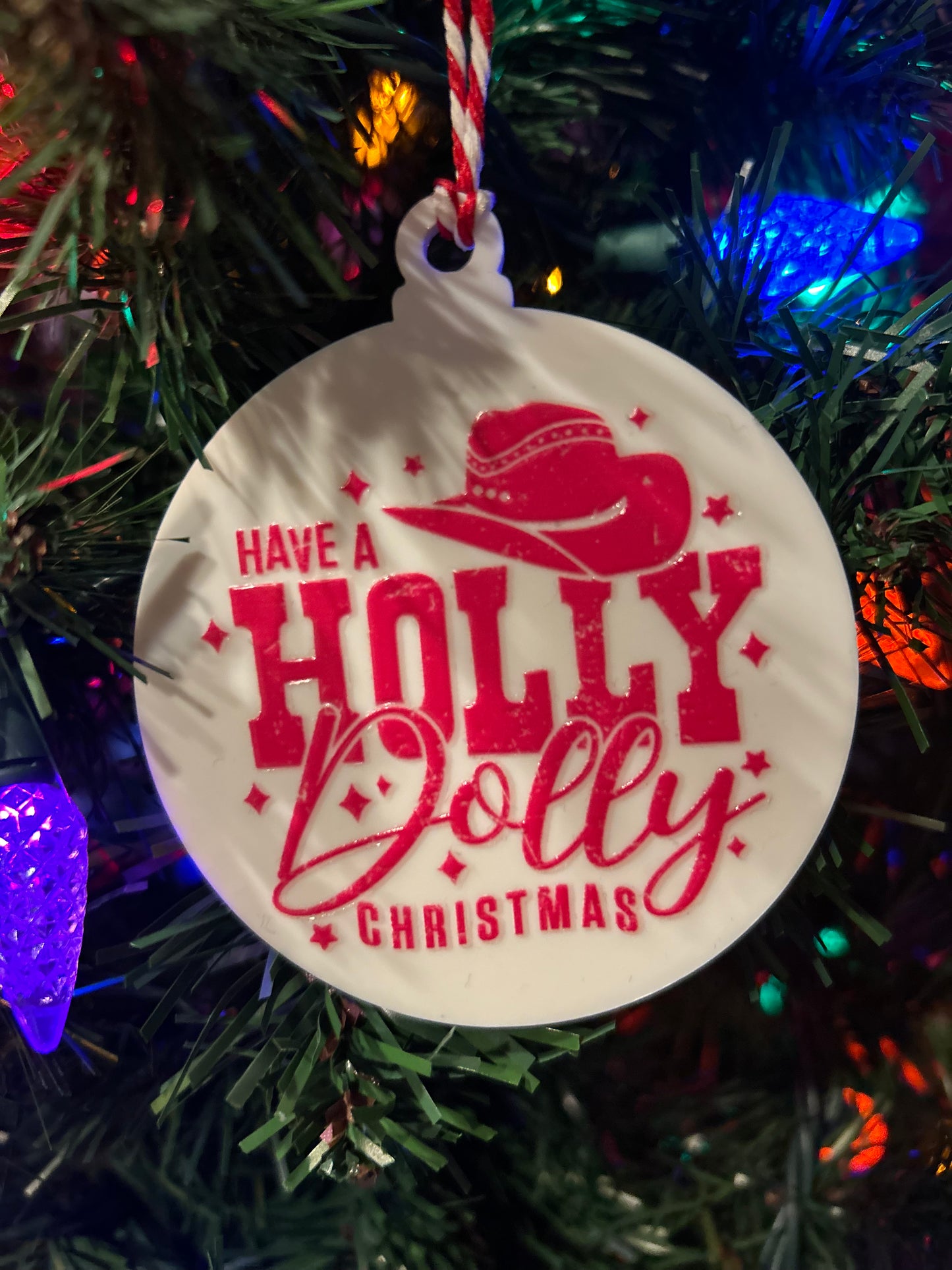 Holly Dolly Christmas - Ornament