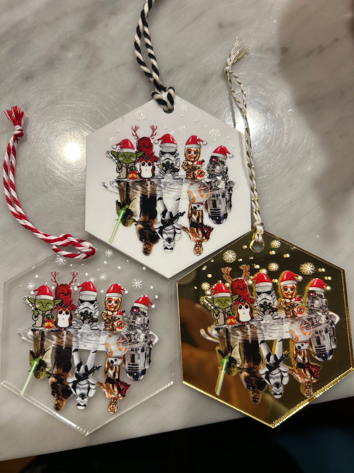 Galaxy ⭐️ Wars Character Ornament