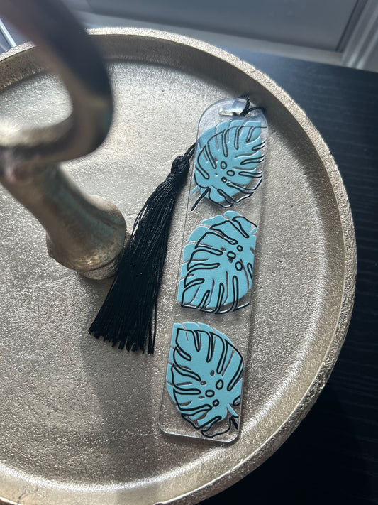 Bookmark - Monstera Leaves