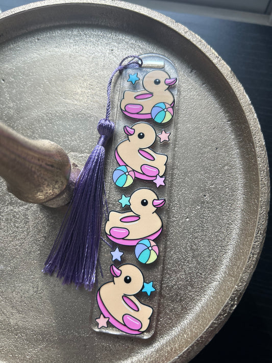Bookmark - Rubber Ducky