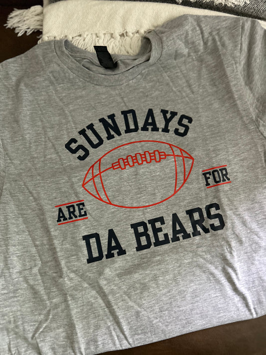 Sundays Are for the Bears T-Shirt - ADULT