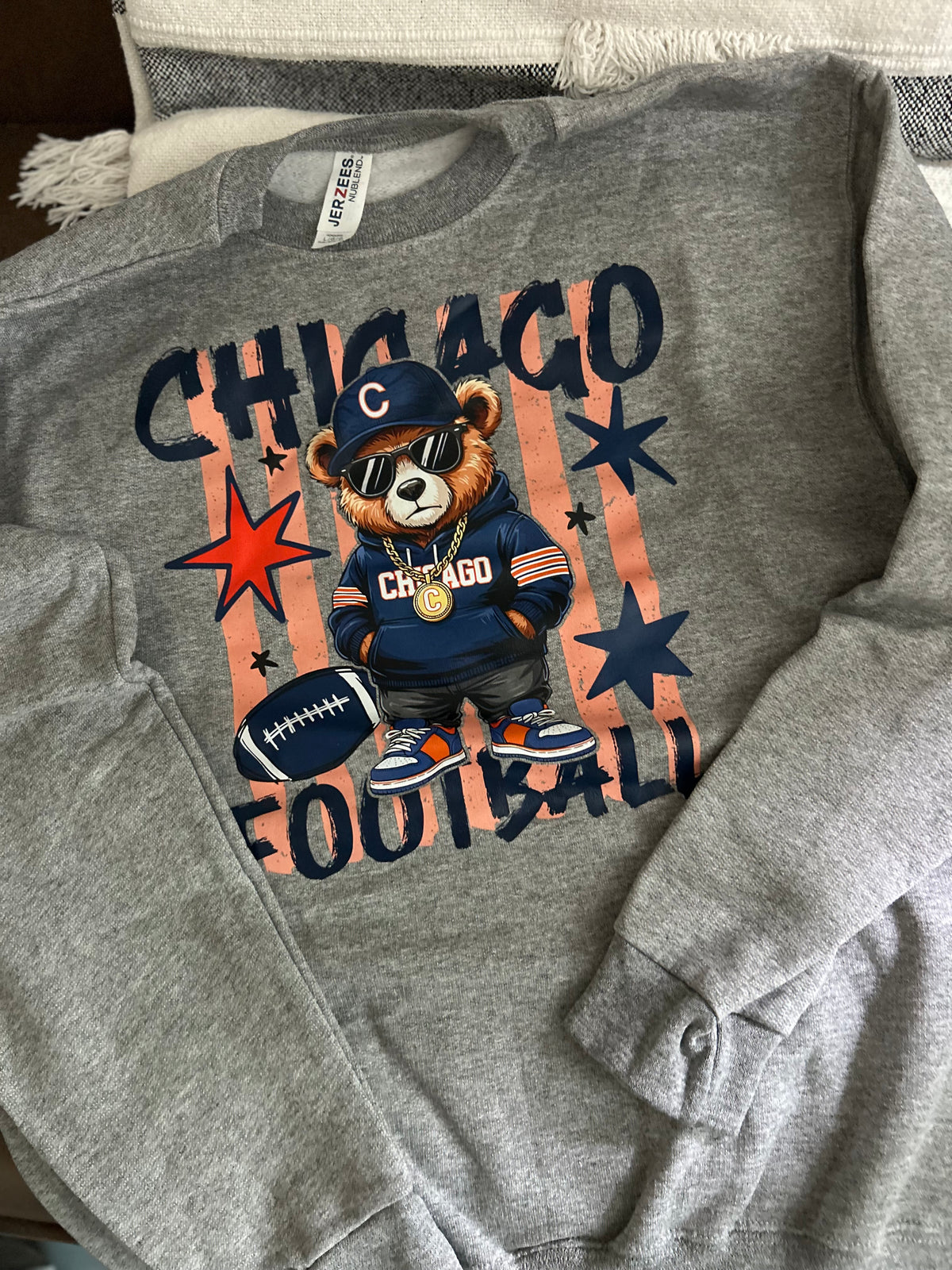 Chicago Football with Bear YOUTH